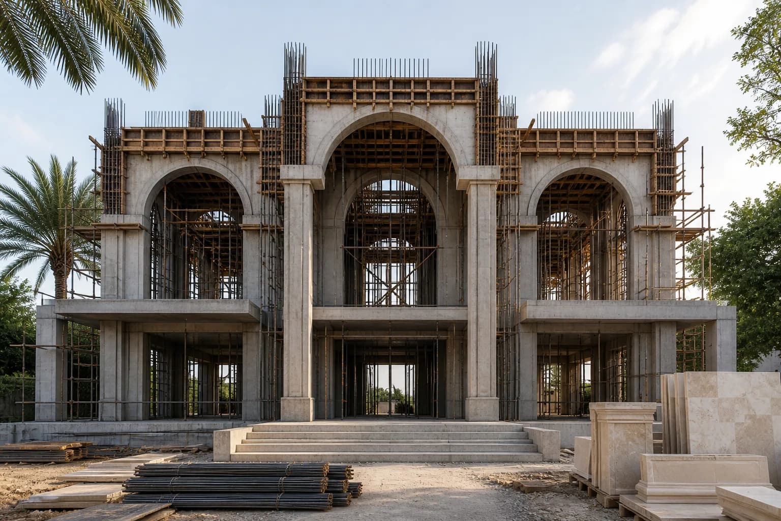Villa tikintisində mühəndislik həlləri və konstruksiya