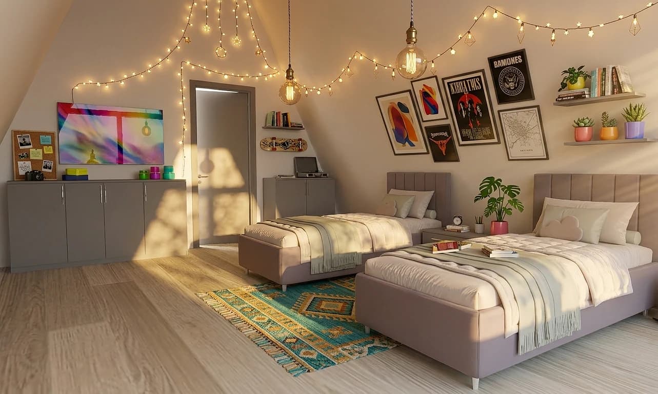 A-frame Bali — First floor