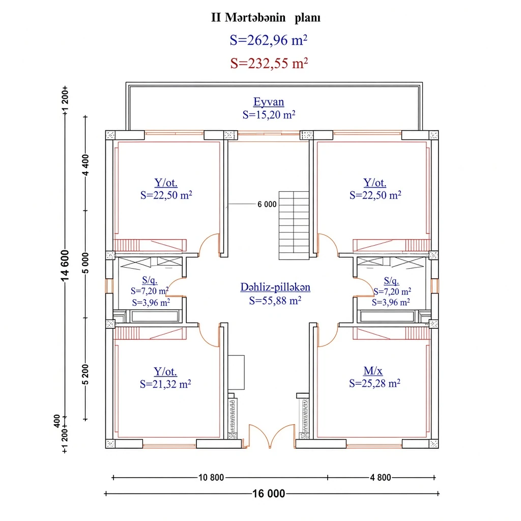 Villa Arcadia — 2-ci mərtəbə