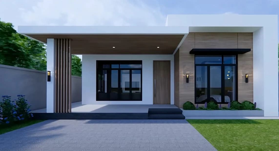 Venera Həyət Evi — Facade 02