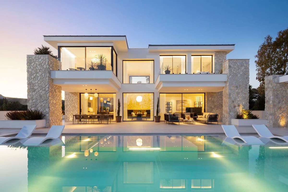 Villa Afina — Pool terrace
