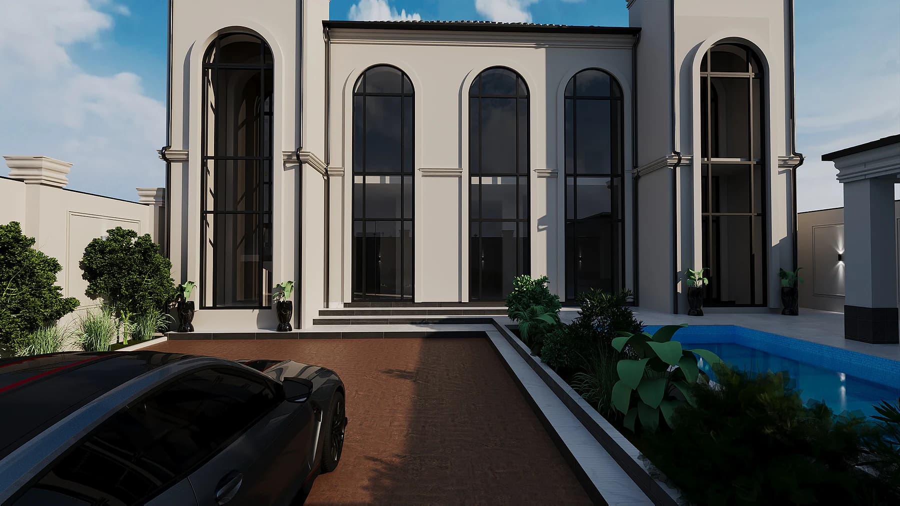 Villa Yeni Ağ Saray — Facade 03
